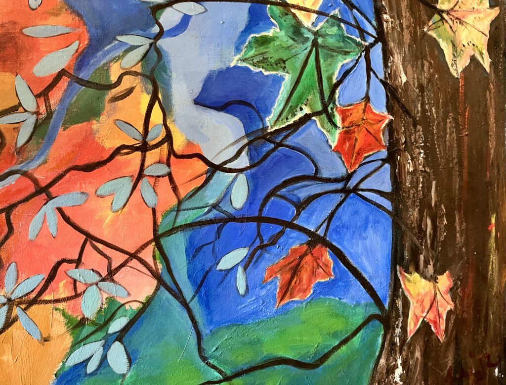 Fall Leaves by Teri Levine