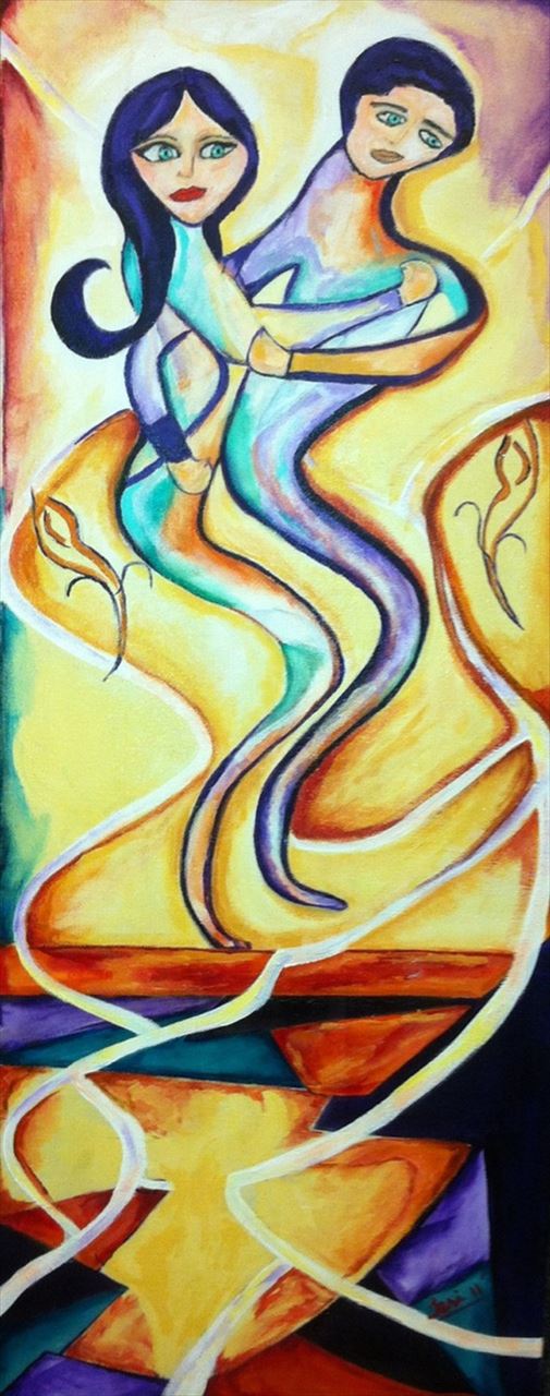Latin Dance Wall Art by Teri Levine
