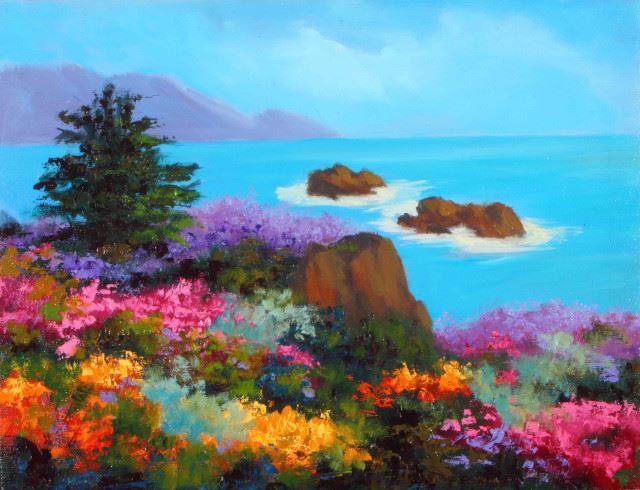 Morning In Santa Barbara by Teri Levine
