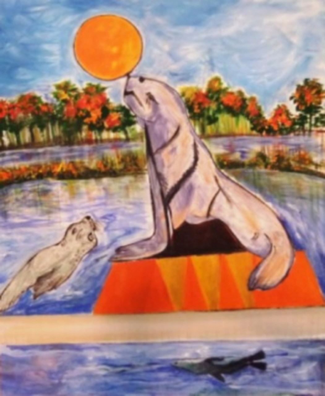 Seal With Tricks by Teri Levine