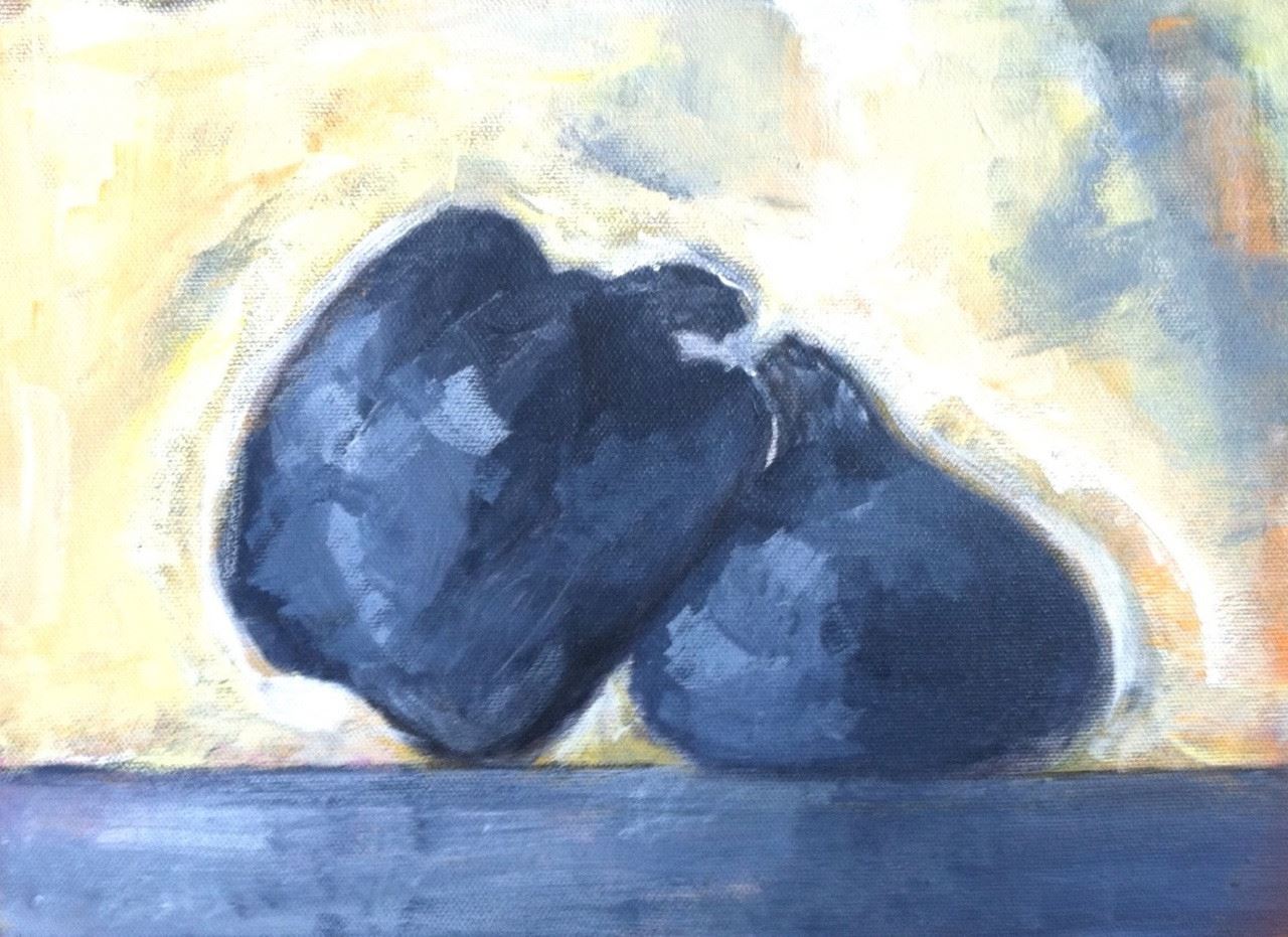 Still Life with Pepper & Onion by Teri Levine